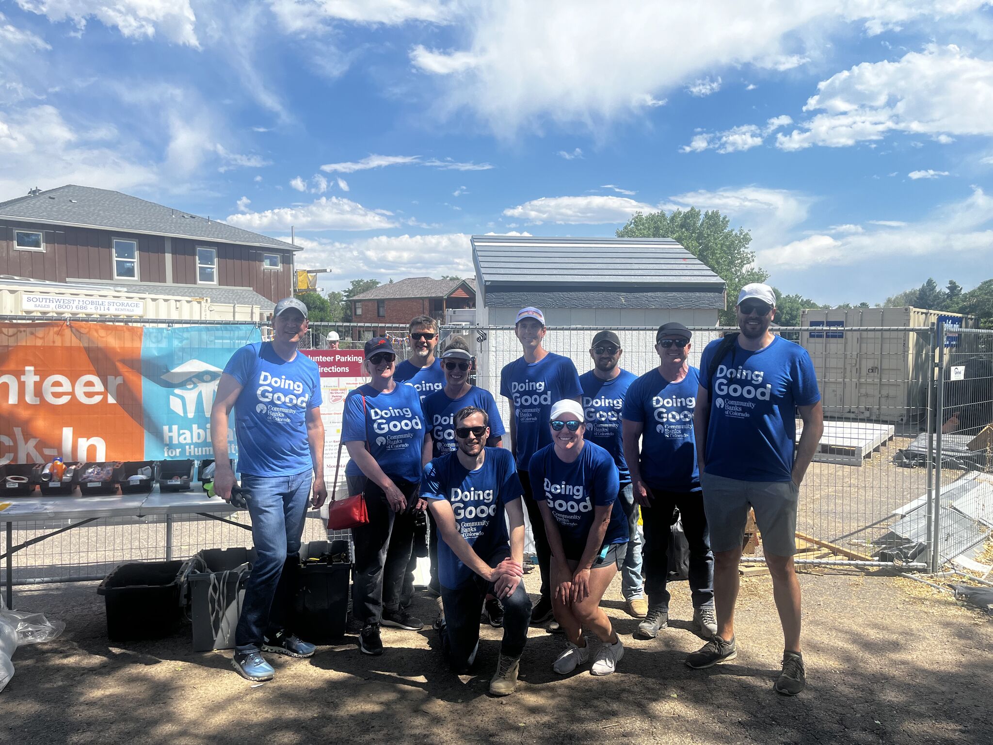 Community Banks of Colorado Habitat for Humanity Build